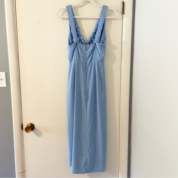 Abercrombie & Fitch Cinch-Front Midi Dress - Picture 3 of 5